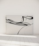 Tête de lit 160 cm Noir Blanc Eclisse Svefn-G-Englar