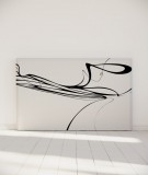 Tête de lit 180 cm Noir Blanc Eclisse Svefn-G-Englar