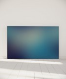 Tête de lit 180 cm Bleu Emmanuel Somot Gradient