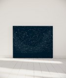 Tête de lit 140 cm Bleu Emmanuel Somot Constellation