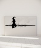 Tête de lit 180 cm Noir Blanc Hossein Borojeni Terrasse