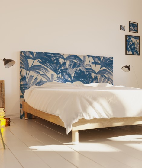 Tête de lit myQuintus, modèle Anni par Florinda Sandri, couleur bleue