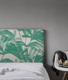 Tête de lit myQuintus, Anni par Florinda Sandri, couleur verte - showroom