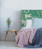 Tête de lit myQuintus, Anni par Florinda Sandri, couleur verte - showroom