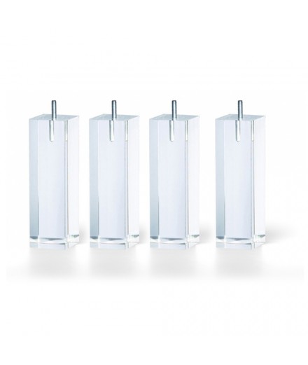 Pieds de lit transparents| Plexiglas