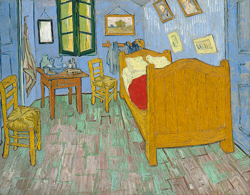 la chambre à Arles par Vincent Van Gogh