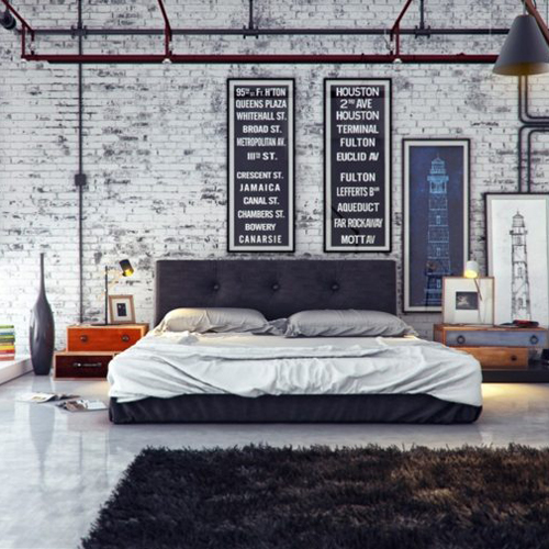 8 idées déco pour une chambre ambiance industrielle - MyQuintus