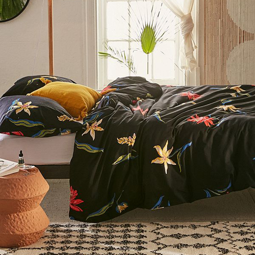 housse-de-couette-lit-parure-linge-tropical