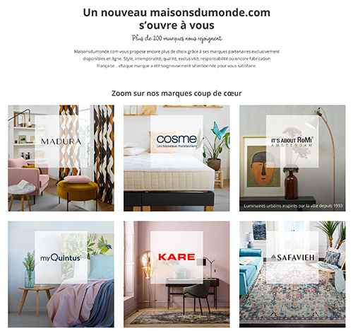 nouvelle marketplace maisons du monde