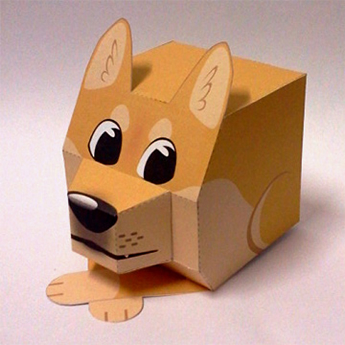 paper-trophy-diy-deco-shiba-inu