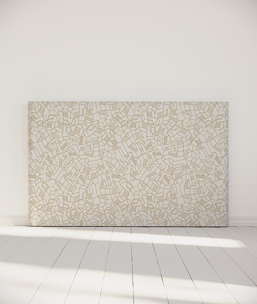 tête de lit myQuintus modèle Simone couleur beige