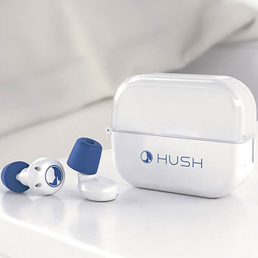 Dormez sur vos deux oreilles avec les bouchons connectés Hush - MyQuintus